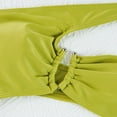 thumbnail image 6 of QHFBli Women One Piece Swimsuit Strappy Monokini One Shoulder Swimsuit, 6 of 6