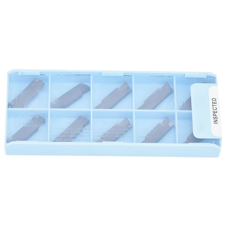 

10Pcs Carbide Grooving Inserts PVD TiAlCrN Coated Lathe CNC Turning CutOff Industrial ToolsMGMN300M