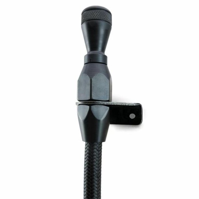 AutoLoc Power Accessories AUTEDB1 Black Chevy B.B. Engine Oil Dipstick Stainless Steel Autoloc-