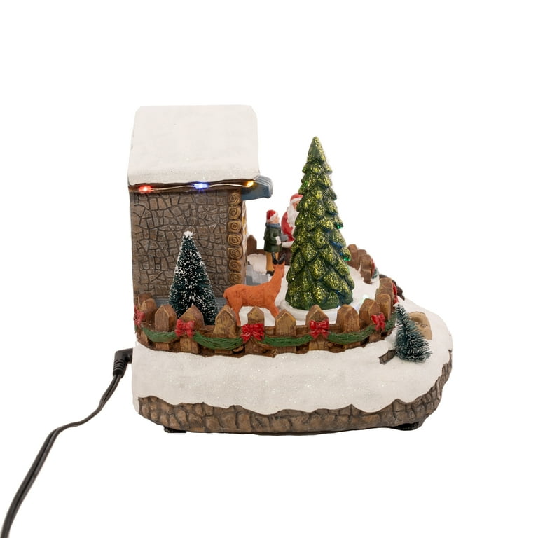 FG 2024 Square Christmas Animated Tree House