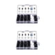 thumbnail image 2 of Speravity 100X sujetador automático Clip de plástico coche Auto guardabarros remaches sujetador Push Clips Clip Tipo 1 2piezas Speravity CBP111429, 2 of 5
