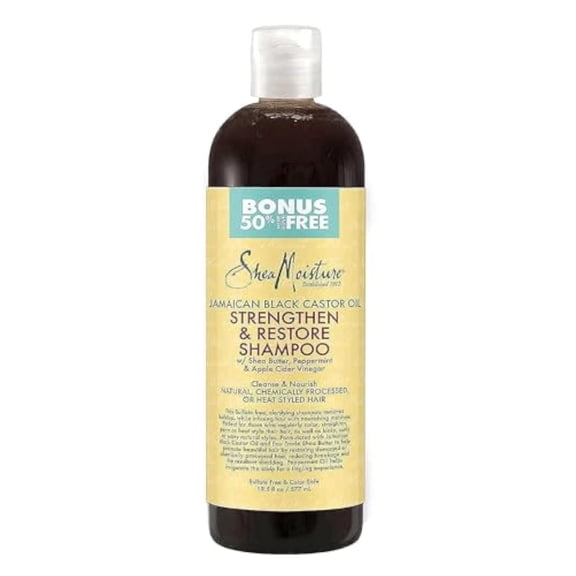 SheaMoisture 19.5 Fl. Oz. Organic Shampoo with Bonus