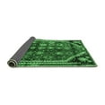 thumbnail image 2 of Ahgly Company Indoor Square Persian Emerald Green Traditional Area Rugs, 7' Square, 2 of 4