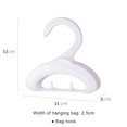 thumbnail image 2 of DuAnyozu Wardrobe Bag Hook Rack, Plastic Arch Backpacks Organizer Holder, 2 of 6