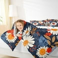 thumbnail image 4 of Castle Fairy Kawaii Ladybug Full Size Comforter Sets,Vintage Floral Flowers Bedding Sets, 4 of 8