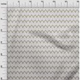 thumbnail image 2 of oneOone Georgette Viscose Fabric Chevron|Triangle & Square Geometric Printed Fabric 1 Yard 42 Inch Wide, 2 of 4