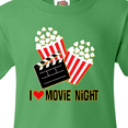 thumbnail image 4 of Inktastic I Love Movie Night Youth T-Shirt, 4 of 5