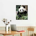 thumbnail image 2 of PIKWEEK Giant Panda by ,  Canvas Wall Art 12x16 in, 2 of 4