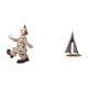 thumbnail image 1 of Figuras de payaso,Estatua de payaso,escultura,adorno de mesa,Escultura de velero,Estatua de velero,decoración de barco de vela,velero,Figura decorativa de resina con forma de velero, 1 of 8