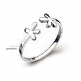 thumbnail image 3 of Japonés y coreano pequeño anillo de flores frescas de apertura de moda pequeño anillo de regalo amistad durará para siempre, 3 of 8