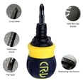 thumbnail image 3 of Amdohai Stubby Screwdriver Ratcheting Screwdriver Slotted and Cross Dual-end Telescoping CR-V Screwdriver Multitool for Electronics Home Maintenance, 3 of 7