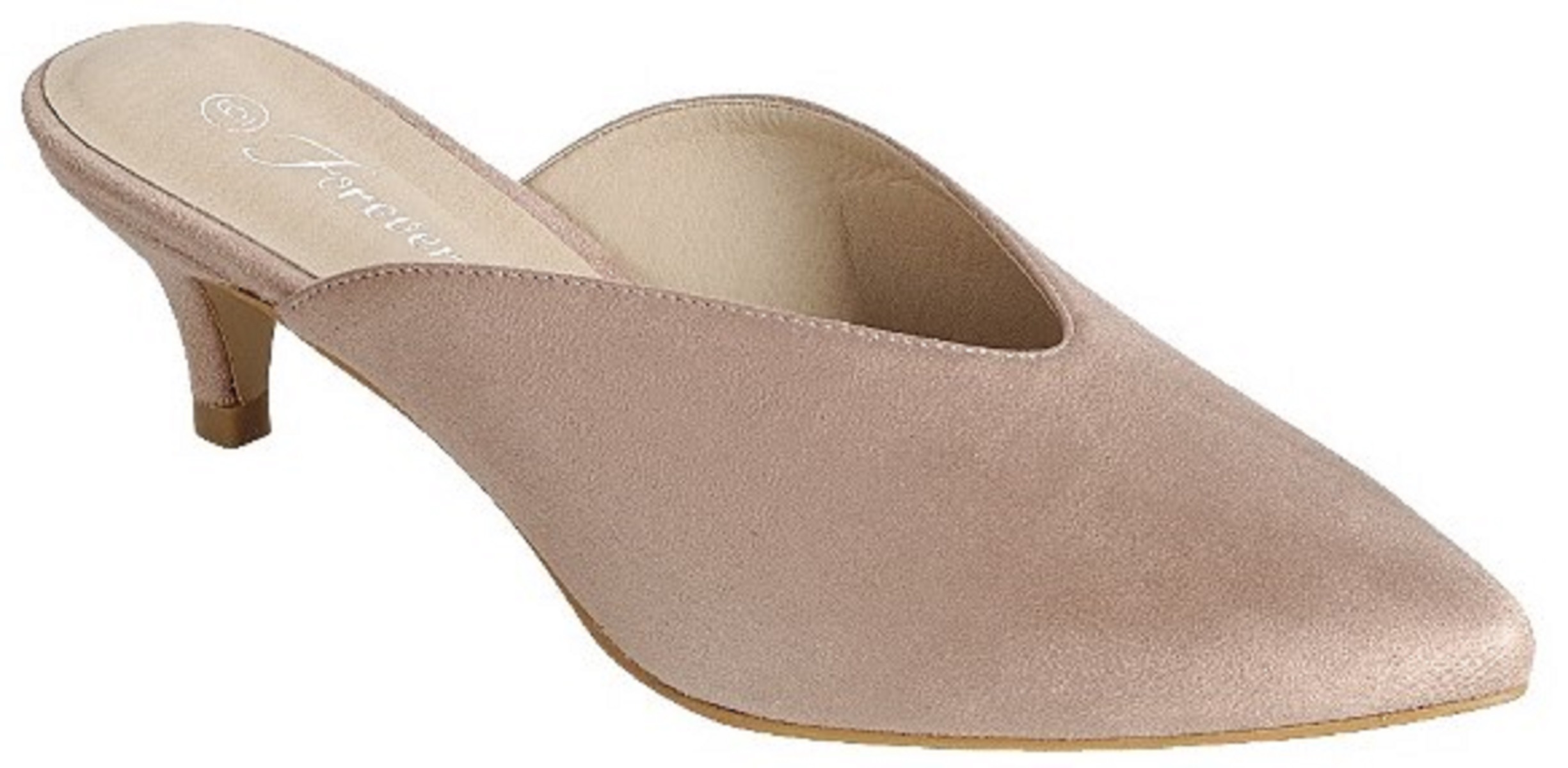 pointed toe kitten heel pumps