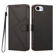 thumbnail image 2 of Leather For Apple iPhone 17e, Flip Wallet Leather Case With Card Holder Magnetic Closure Protective Phone Cases Cover,Black,For iPhone 17e, 2 of 7