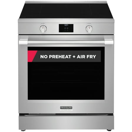 Frigidaire Professional 30" Induction Range with Air Fry, Stainless Steel