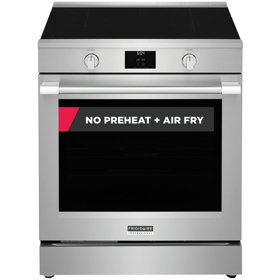 Frigidaire Professional 30" Induction Range with Air Fry, Stainless Steel