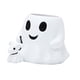 thumbnail image 5 of Jarrón de flores con forma de cubo y fantasma de Halloween, soporte para bolígrafos, maceta de resina para balcón y hogar Sin flores, 5 of 8