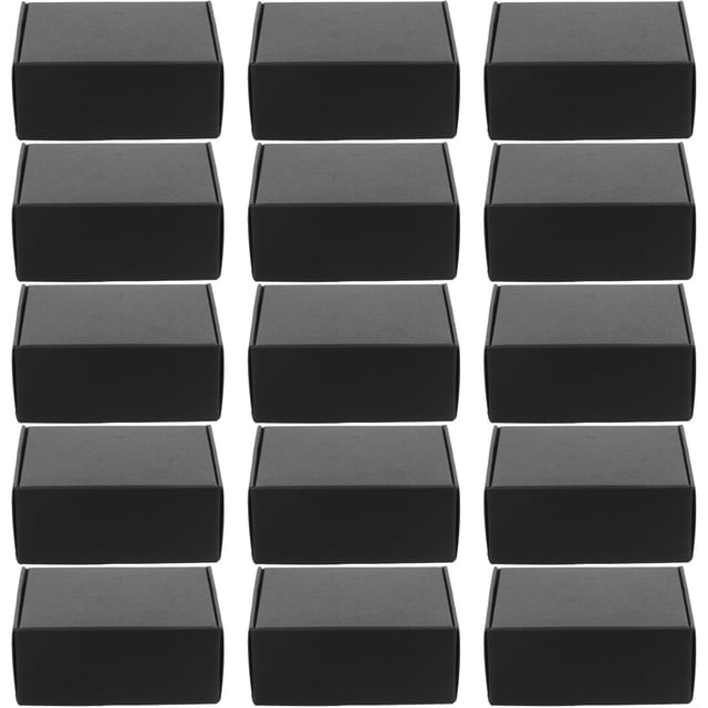 MIANGASTORE 15Pcs Shipping Paper Boxes Paper Packing Box Delivery Paper Box Delivery Paper Boxes
