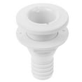 thumbnail image 1 of FUTUREORYY Drain Plug 1Pcs White Abs Plastic for Boat Maintenance Boat Thru Fittings, 1 of 8