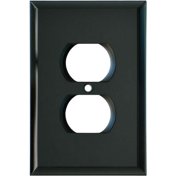 Glass Mirror Smoke Grey Outlet Covers
