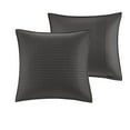 thumbnail image 6 of Home Essence Apartment Kay Cotton Tufted Charcoal 7 piece Duvet Cover Bedding Set F/Q, 6 of 17