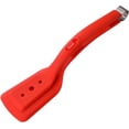 thumbnail image 1 of Spatule en Silicone 2-en-1 - Spatule et Pinces Résistantes à la Chaleur pour Retourner Poisson, Steak, Crêpes - Sans Rayures, Sans BPA (Rouge), 1 of 5
