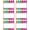 B-multicolored, variant on Name Tags Label Stickers 36 count Classroom Desk Nameplates for Students Crayon Name Label Stickers Decorations Desks Name Tags for Elementary to School Teacher Supplies