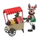 thumbnail image 2 of Ganfancp Adornos Navideños Luminosos de Hierro Forjado con Luces Adornos para Trineos Ancianos Renos Carritos de Regalos para Niños Decoraciones de Escritorio Ofertas de La Semana 1X Juguetes, 2 of 6