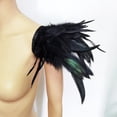 thumbnail image 4 of Charretera de hombro Sunnimix Charretera de plumas para juego de roles, 4 of 8