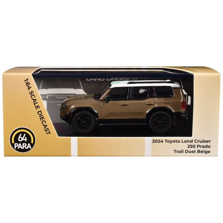 2024 Toyota Land Cruiser 250 Prado Trail Dust Beige with White Top