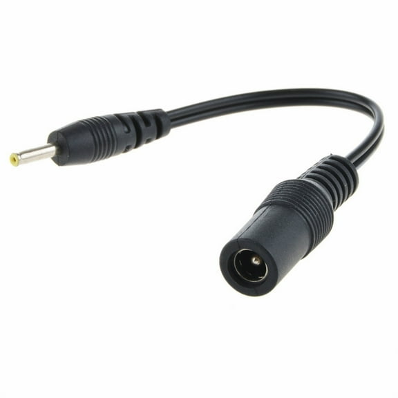 FITE ON 2.5mm x 0.7mm Male Plug to 5.5mm x 2.1mm female socket DC Power Adapter Cable