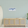 thumbnail image 2 of Stupell Industries Voice Of The Sea Inspirational Ocean Lover Whale Quote Graphic Art White Framed Art Print Wall Art, Design by Katie Swatland, 2 of 5