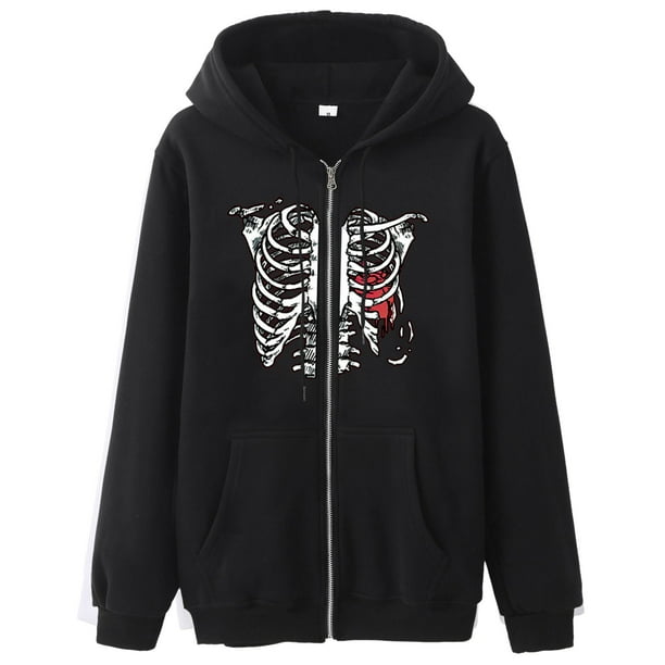 Black hooded sale top womens