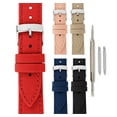 thumbnail image 4 of Morellato Ocean Recycled PET from the Mediterranean Sea lined with Microfiber Watch Strap - Red - 20mm - Chrome-plated Stainless Steel Buckle - SAVE THE NATURE Collection, 4 of 8