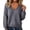 Grey, variant on Womens Waffle Knit V Neck Long Sleeve Sweater, Open Back Cross Tie Detail Relaxed Loose Knit Pullover Top, Soft Lightweight V Neck Open Back Tie Sweater for Daily Wear Weekend Travel Gathering Beige
