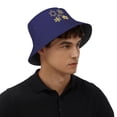 thumbnail image 4 of Happy Traditional Jewish Passover Bucket Hat Foldable Fisherman Outdoor Summer Camping Travel Hiking Caps for Men Women, 4 of 7