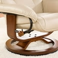 thumbnail image 4 of Southern Enterprises Recliner And Ottoman-Finish:Taupe,Size:28.5"W x 26"L x 40"H, 4 of 7