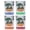 Multicolor (4-Pack), variant on Savannah Georgia Vintage Design Souvenir 2 oz Square Shot Glass – Green