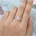 thumbnail image 3 of Jewelerix Wonderful Oval Cut Ring 1.50 CT Silver Moissanite Diamond Engagement Ring Comfort Fit Wedding Promise Rings for Her, 3 of 5
