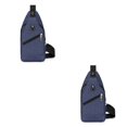 thumbnail image 4 of Jumpingount Crossing-body Pack Ciclismo Suministros Gran capacidad Manos libres Bolso de hombro Orificio para auriculares Compartimentos internos con Type1 NO1 Jumpingount CBP497797, 4 of 6