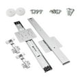 thumbnail image 2 of GUOOL Hidden Flip up Cabinets Door Slide Rails Sliders Easy to Install Door Hardware Kit for Kitchen Cabinet Bedroom Home Bookcases 450mm, 2 of 9