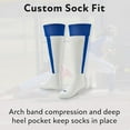thumbnail image 3 of Sof Sole Baseball/Softball Over-The-Calf Team Athletic Performance Socks, Navy Blue, Large 9.5-12 W/ 8-12.5 M, 2 Pair, 3 of 3
