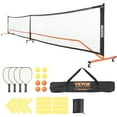 thumbnail image 1 of VEVOR Pickleball Net Set, 22FT Regulation Size Portable Pickleball System with Bags, Balls, Paddles, Wheels, and Court Lines, 1 of 9