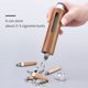 thumbnail image 2 of Cenicero de coche portátil fácil de limpiar - Cenicero de madera desmontable a prueba de viento para exteriores e interiores - Regalo para hombres fumadores 13 * 3 cm TUNC Sencillez, 2 of 5