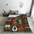 thumbnail image 4 of Yibo Dragons and Books Blanket Flannel Soft and Comfortable Anti-static Bed Sofa Blanket, 4 of 7