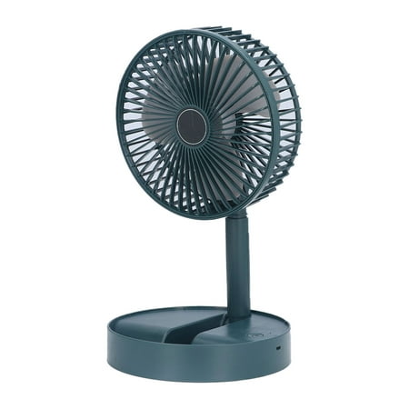 

Rechargeable Desk Fan LargeWideAngle Folding Storage Portable Fan For Desktop For Office For Dormitory For Outdoors