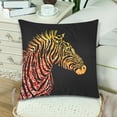 thumbnail image 3 of MKHERT Animal Zebra Pillowcase Pillow Protector Cushion Cover 18x18 inch,Set of 2, 3 of 3