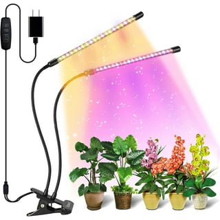 LED Plant Grow Light Strips, Full Spectrum Grow Lights for Indoor Plants  with Auto On/Off 3/9/12H Timer, 192 