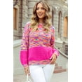 thumbnail image 5 of Ushdele Flirty Drop Shoulder Sweater - Versatile Rainbows for Anytime!, 5 of 8