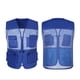 thumbnail image 2 of Neries Chaqueta de pesca de verano con bolsillos delanteros Tamaño múltiple CHEIST CHAIST CHEIST WEIST OUTERWEAR VESTIDOS ACCESORIOS AZUL / XL kenally OD003201-10, 2 of 7