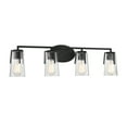thumbnail image 3 of Black Four Light Bath Bar from the Sacremento Collection, 3 of 5